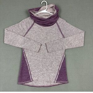 Women's Kuhl Nova Purple Cowl Neck Sweater